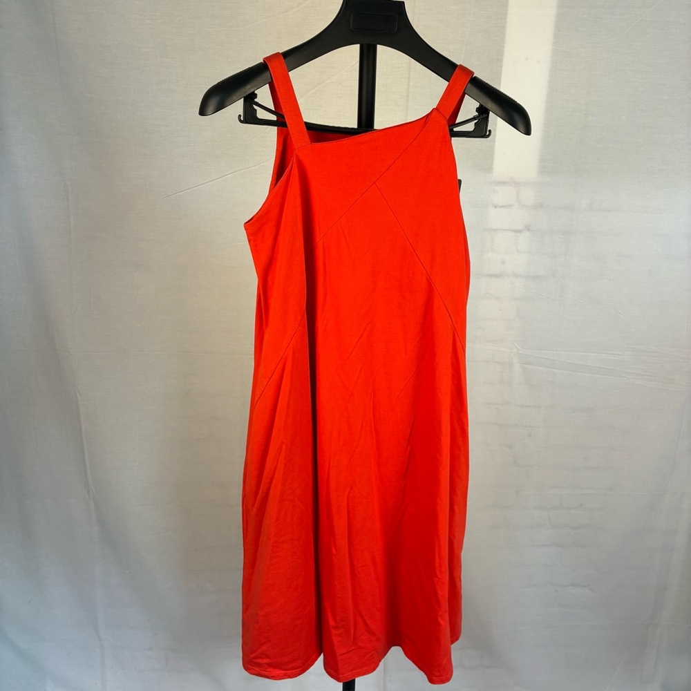 NWT Nau Asymmetrical Tank Dress in Cayenne S